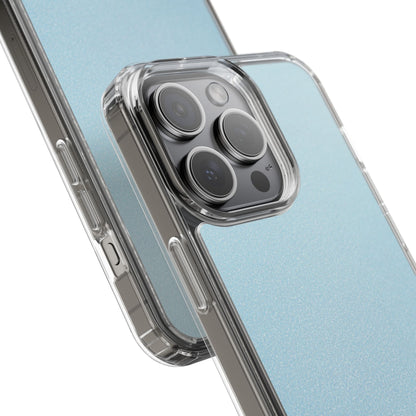 Clear Phone Case – Blue Whisper