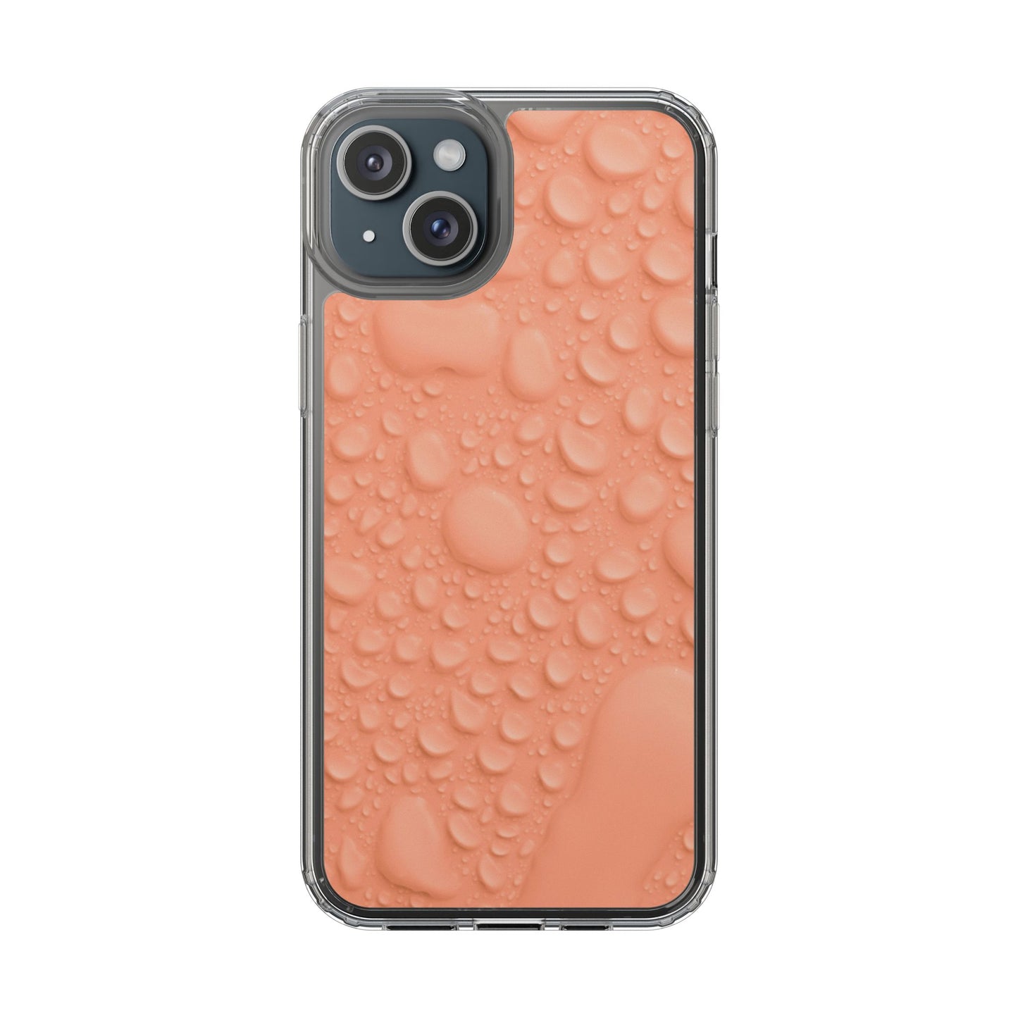 Clear Phone Case – Apricot Rain