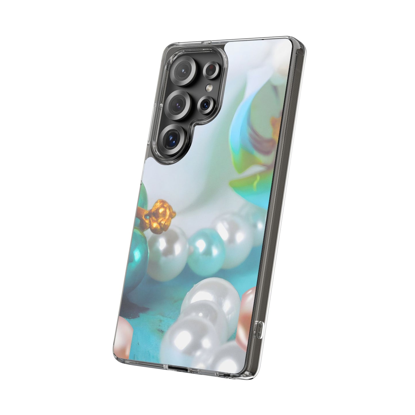 Clear Phone Case – Mermaid's Pearl