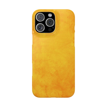 Slim Phone Case – Saffron Smoke