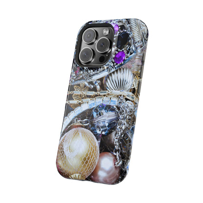 Wireless-Charging Compatible Case – Chrome Jewel