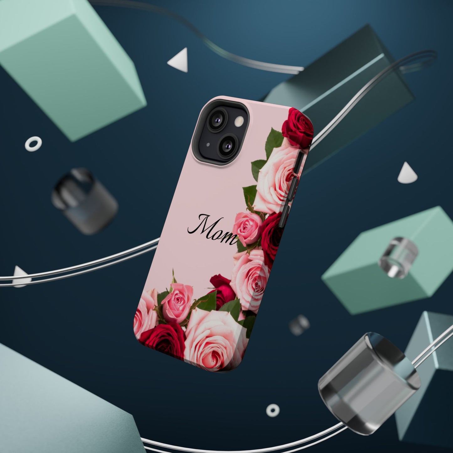 Wireless-Charging Compatible Case – Mom’s Rose Bouquet