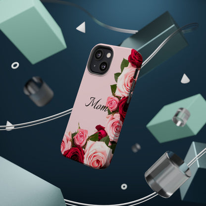 Wireless-Charging Compatible Case – Mom’s Rose Bouquet