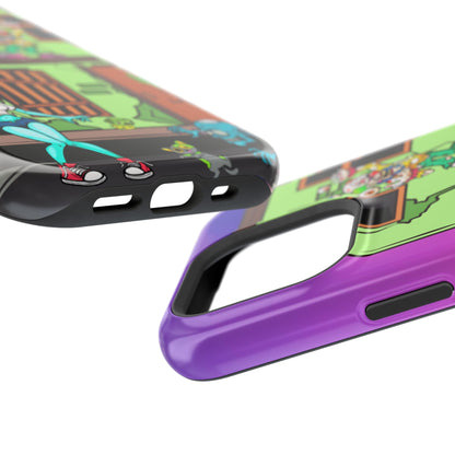 Zombie Arcade Phone Case — Colorful Cartoon Horror Impact-Resistant iPhone Cover