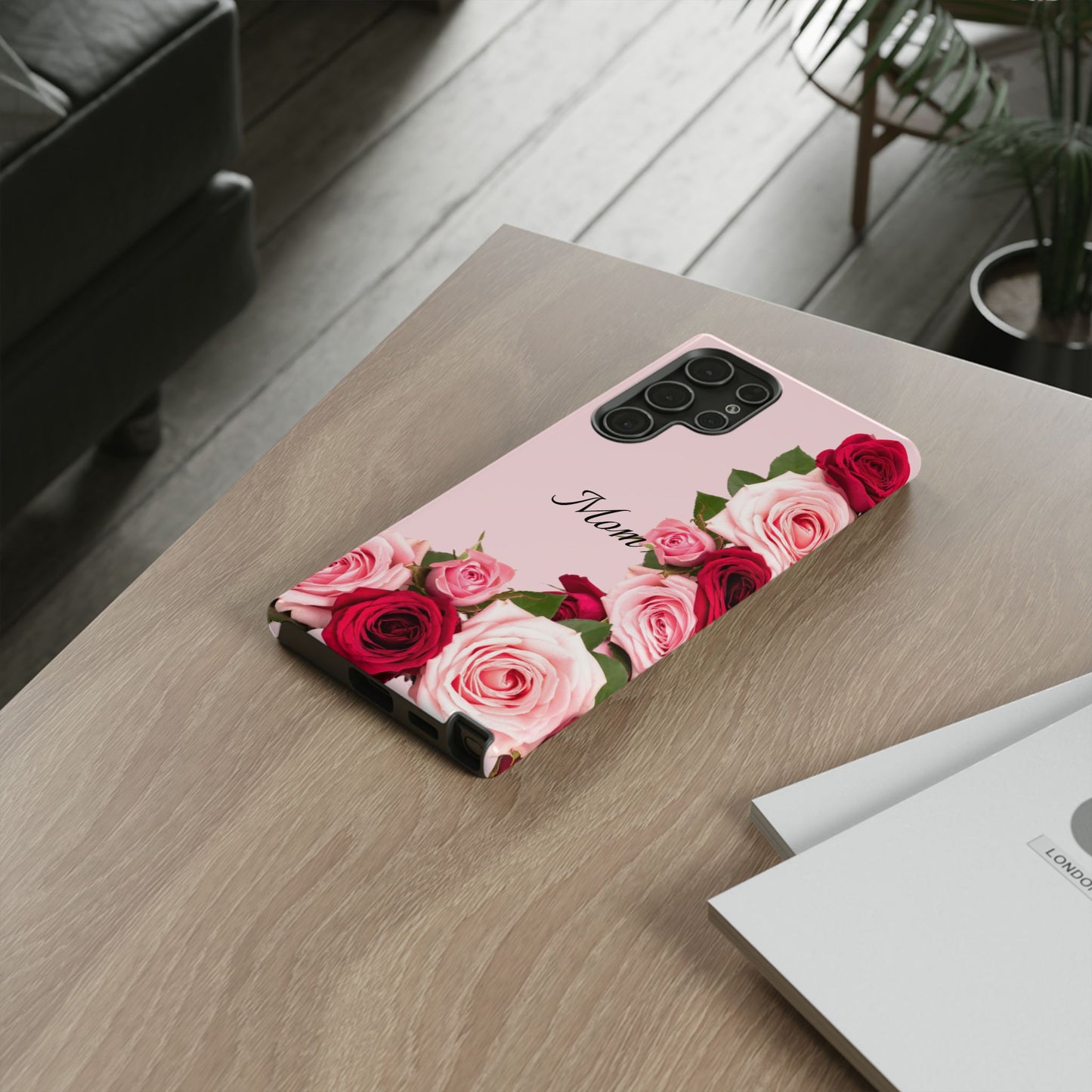 Protective Phone Case – Mom’s Rose Bouquet