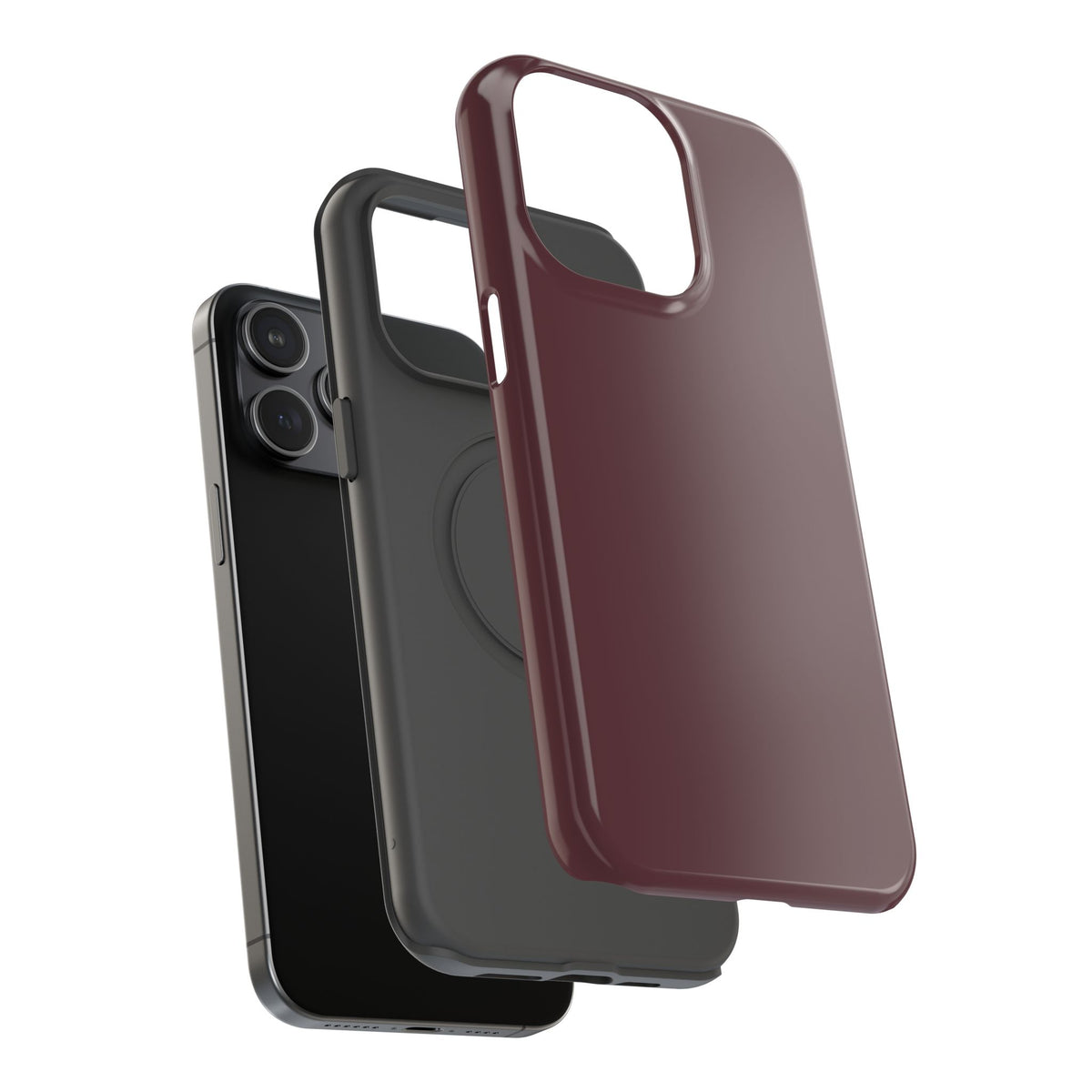 Impact-Resistant Phone Case – Mulled Wine – Compatible with iPhone 11–17 & Samsung Galaxy S22–S26 Series