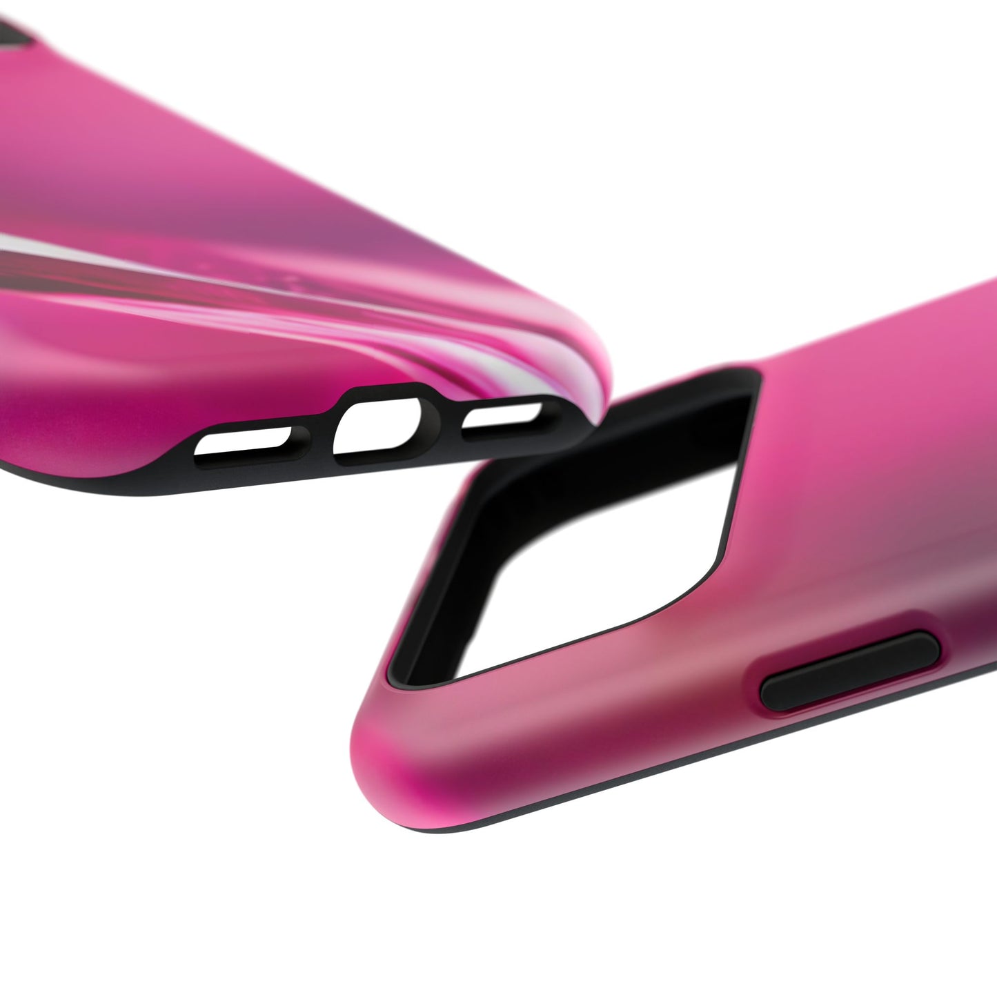 Impact-Resistant Phone Case – Magenta Motion