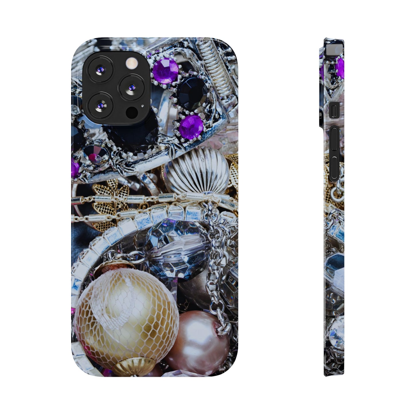 Slim Phone Case – Chrome Jewel