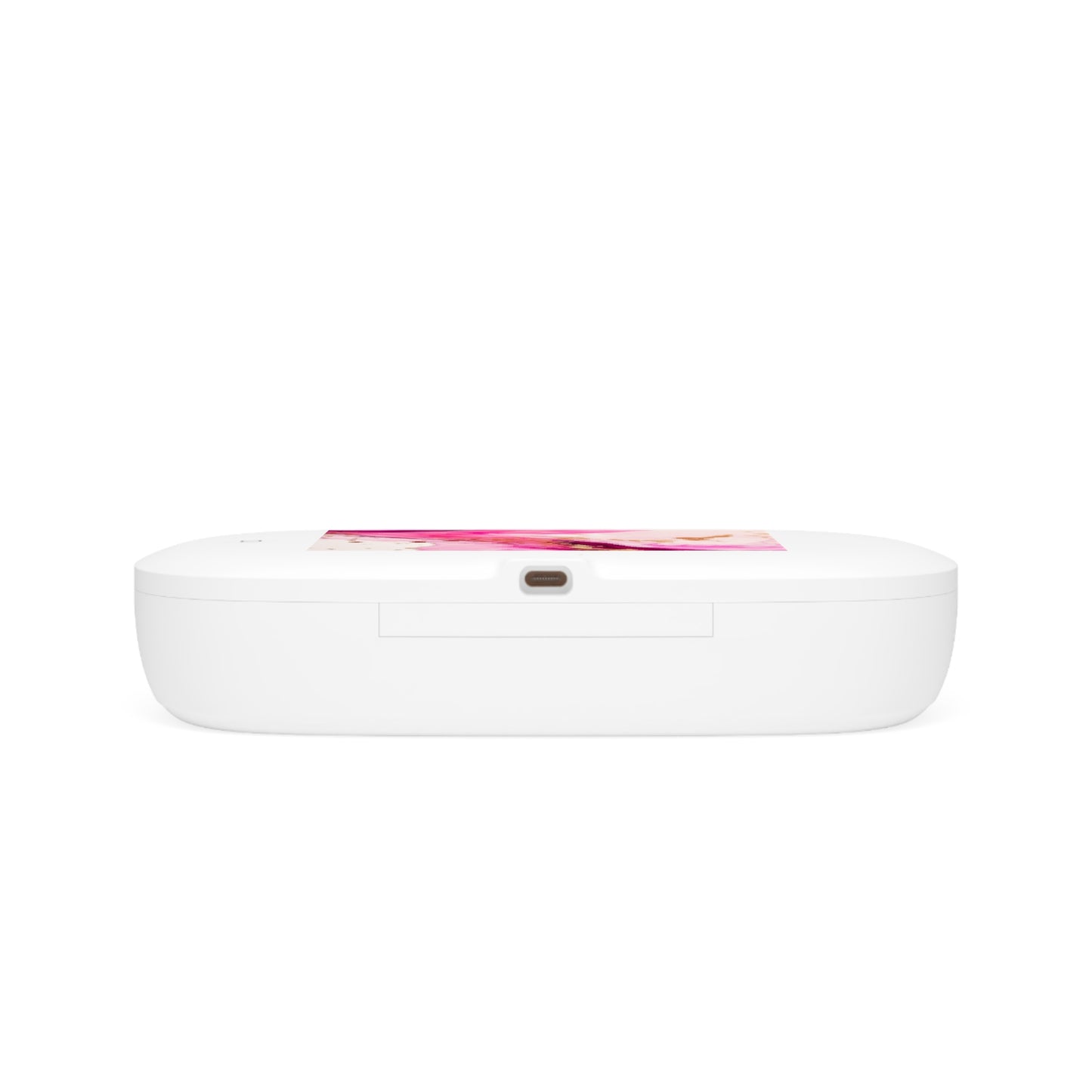 UV Phone Sanitizer with Wireless Charging – Blush & Burn