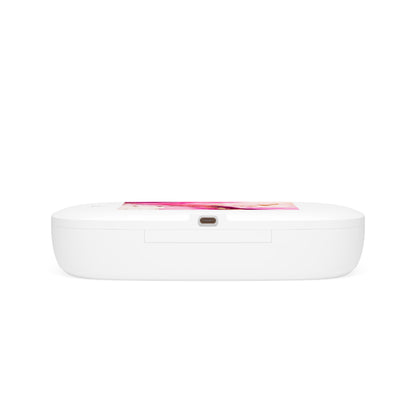 UV Phone Sanitizer with Wireless Charging – Blush & Burn