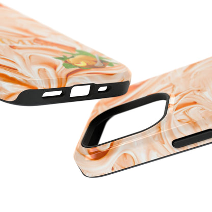 Impact-Resistant Phone Case – Peach Sorbet