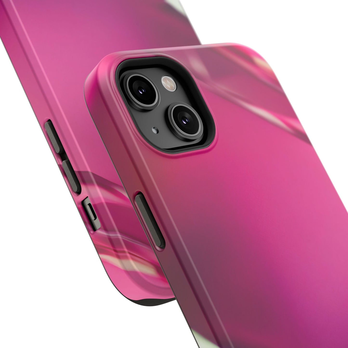 Impact-Resistant Phone Case – Magenta Motion