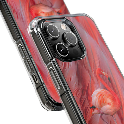 Clear Magnetic Phone Case – Scarlet Plume
