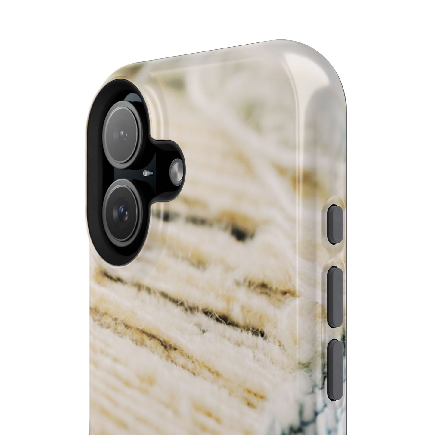 Impact-Resistant Phone Case – Woven Warmth