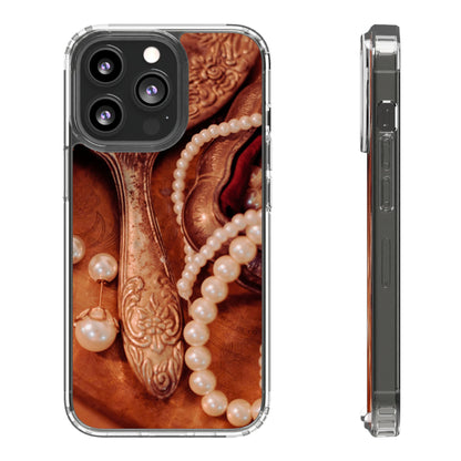 Clear Phone Case – Bronze Vanity