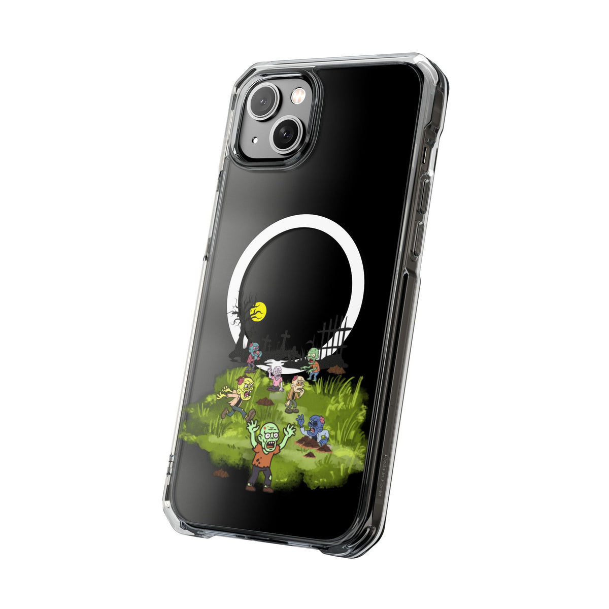 Clear Magnetic Phone Case – Graveyard Shift