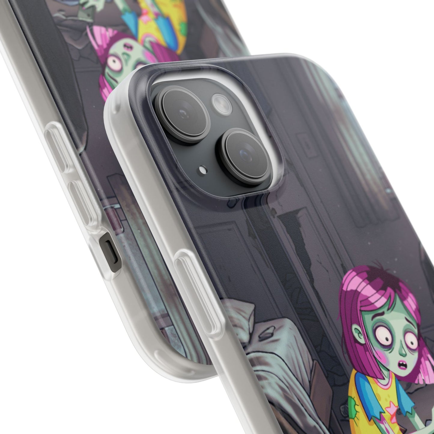 Zombie Girl Phone Case — Cute Creepy Cartoon Phone Cover