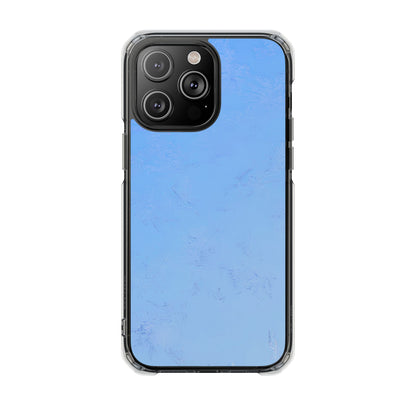 Clear Magnetic Phone Case – Azure Fade