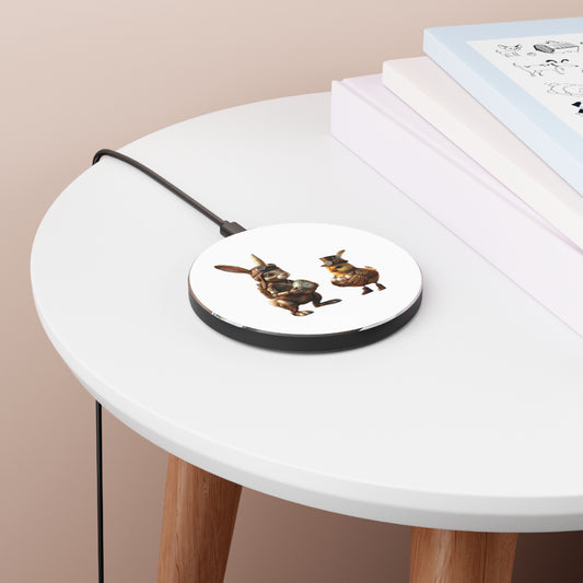 Wireless Charger – Clockwork Cottontail