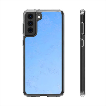 Clear Phone Case – Azure Fade