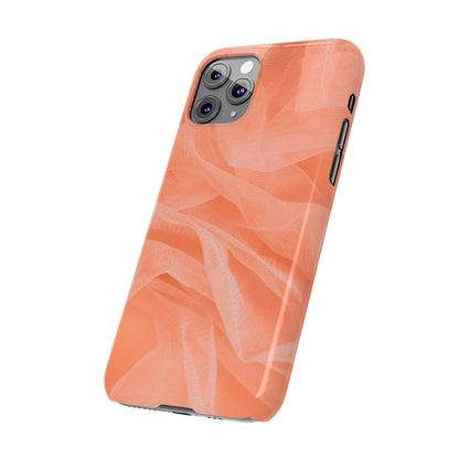 Slim Phone Case – Coral Veil