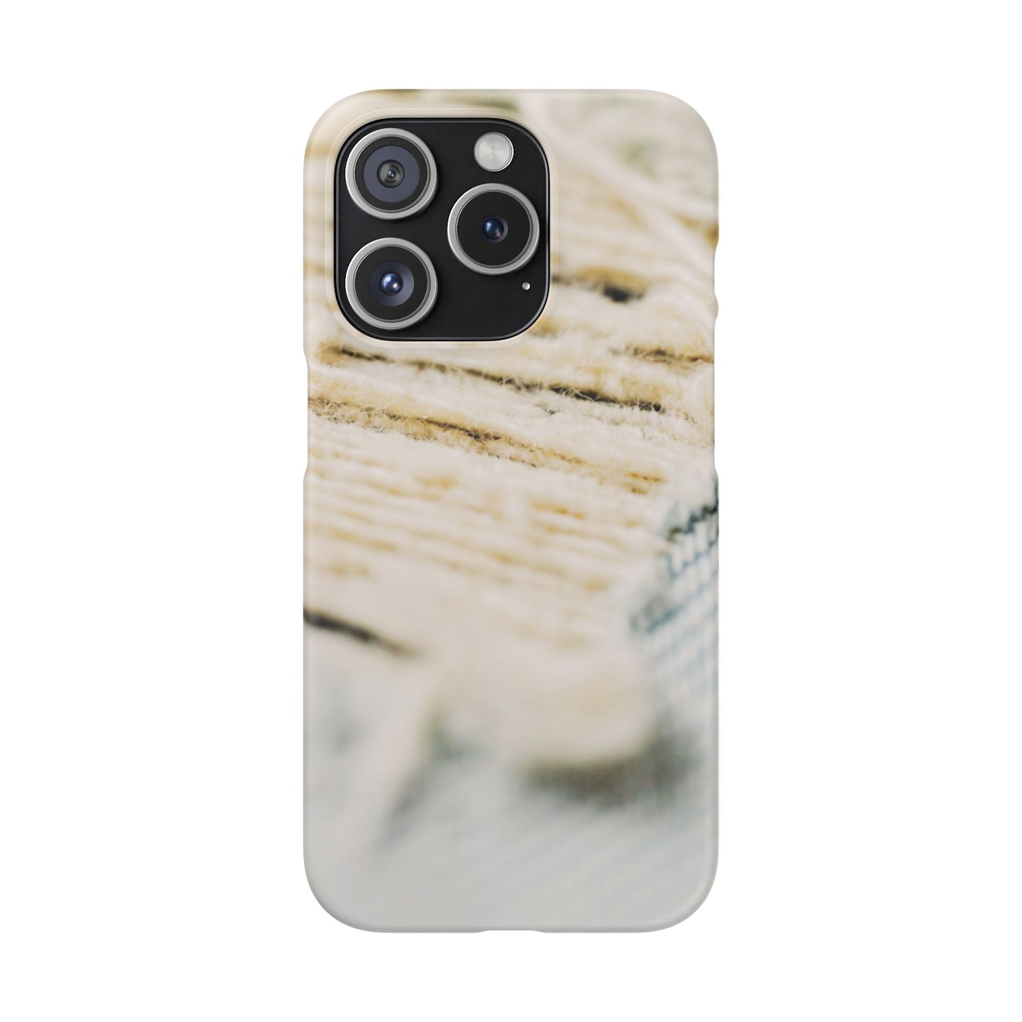 Snap Phone Case – Woven Warmth