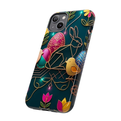 Protective Phone Case – Jeweled Garden