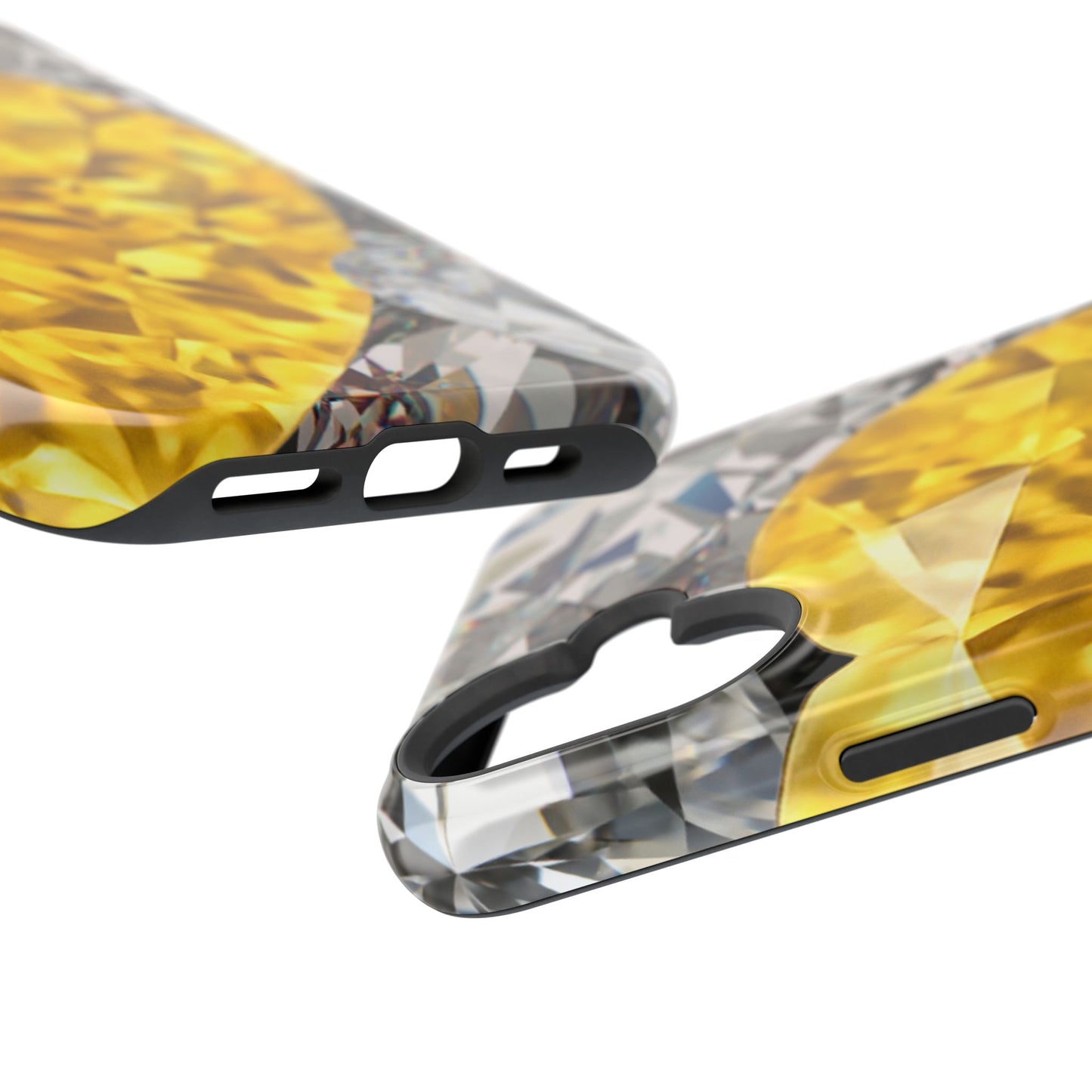 Impact-Resistant Phone Case – Heart of Gold