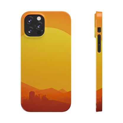 Slim Phone Case – Desert Sunrise