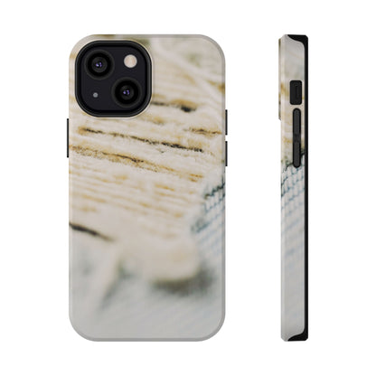 Impact-Resistant Phone Case – Woven Warmth