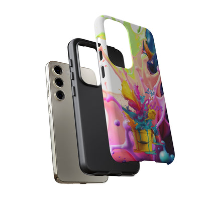 Color Splash Phone Case — “Life in Color” Protective Tough Case