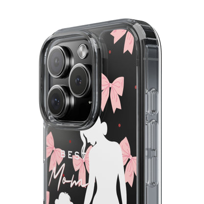 Clear Phone Case – Best Mom: My Little Girl