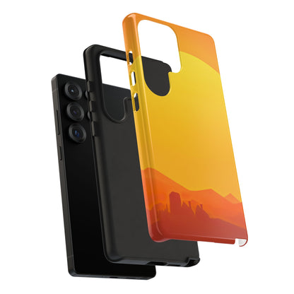 Protective Phone Case – Desert Sunrise