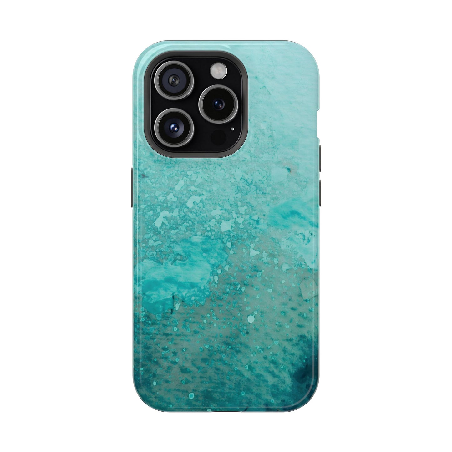 Wireless-Charging Compatible Case – Sea Glass