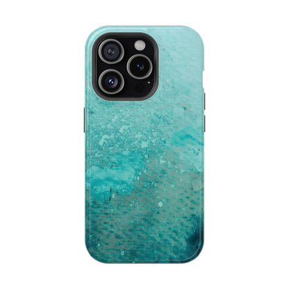 Wireless-Charging Compatible Case – Sea Glass