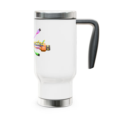 215 Connected Stainless Steel Travel Mug – Spill-Resistant Sips for On-the-Go