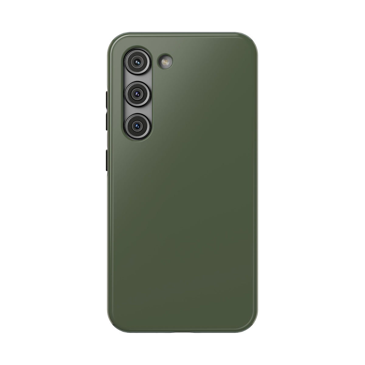Impact-Resistant Phone Case — Military Green Protective Shockproof Cover
