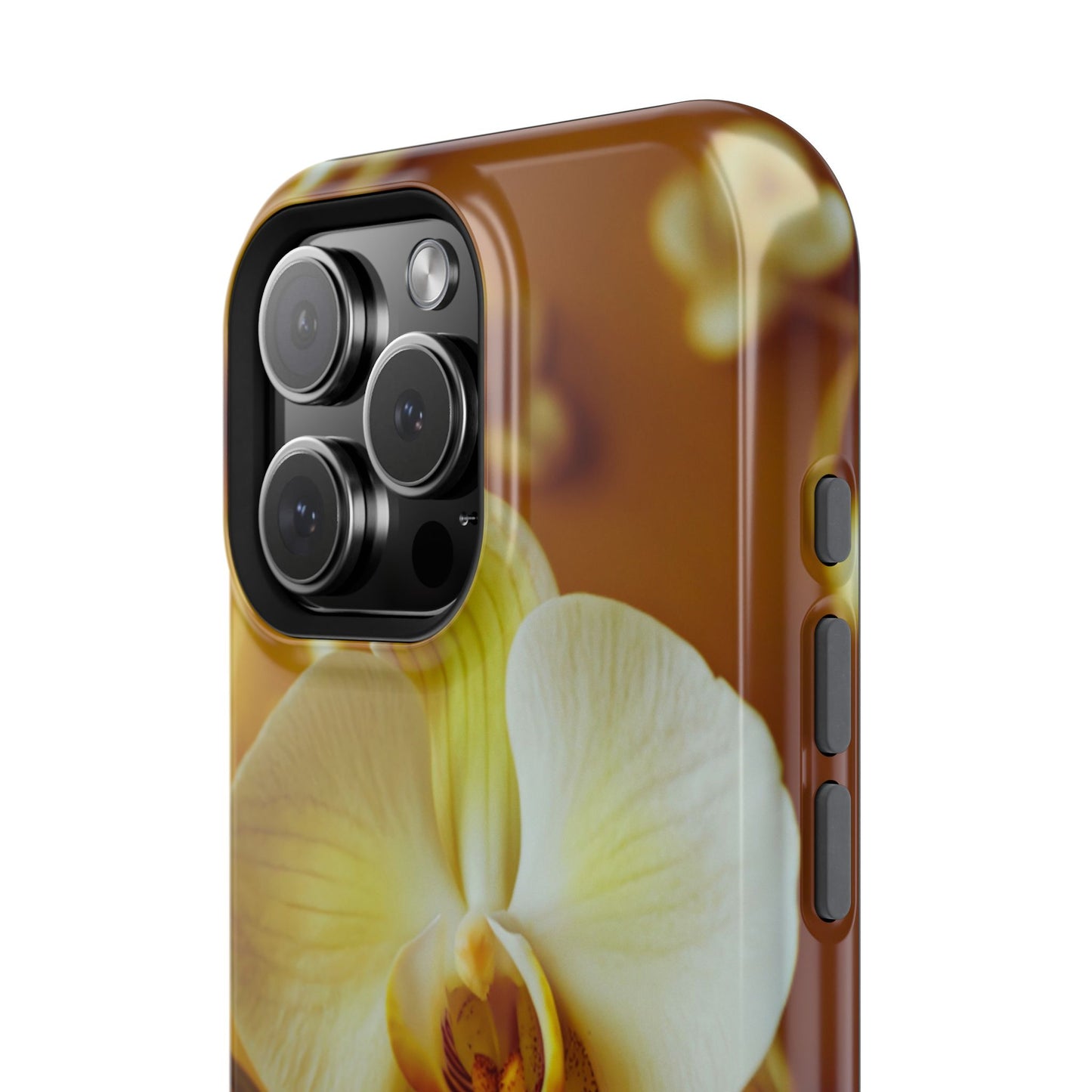 Protective Phone Case – Amber Orchid