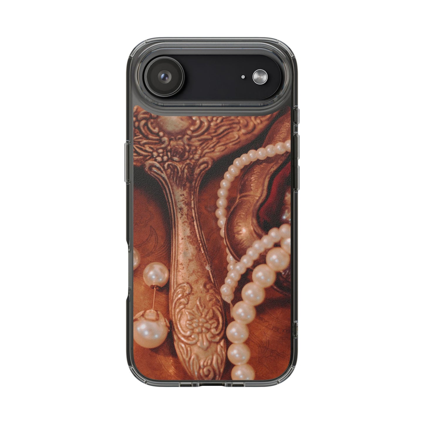 Clear Phone Case – Bronze Vanity