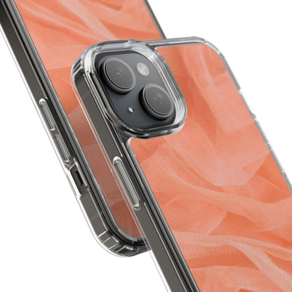 Clear Phone Case – Coral Veil