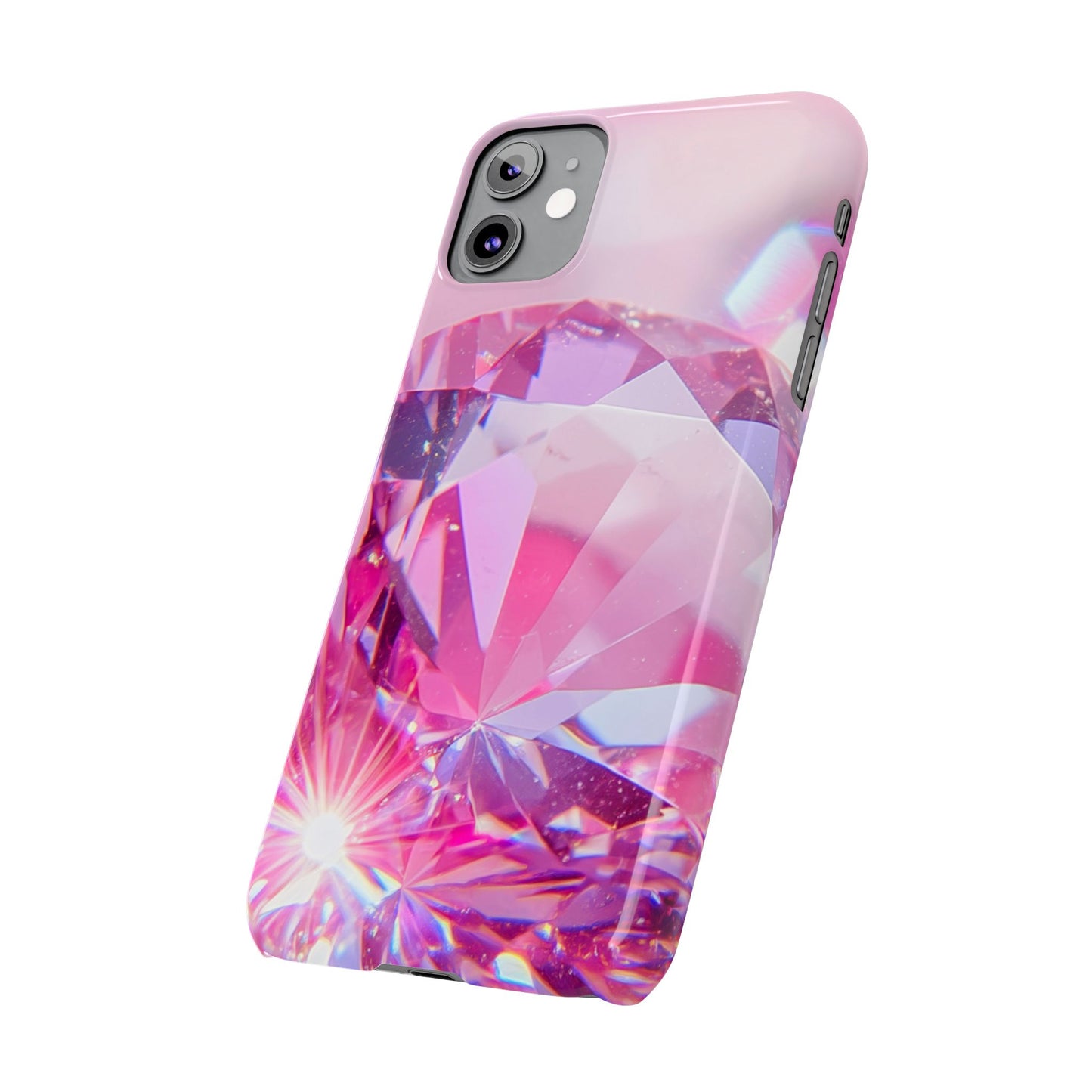 Slim Phone Case – Pink Ice