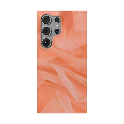 Snap Phone Case – Coral Veil