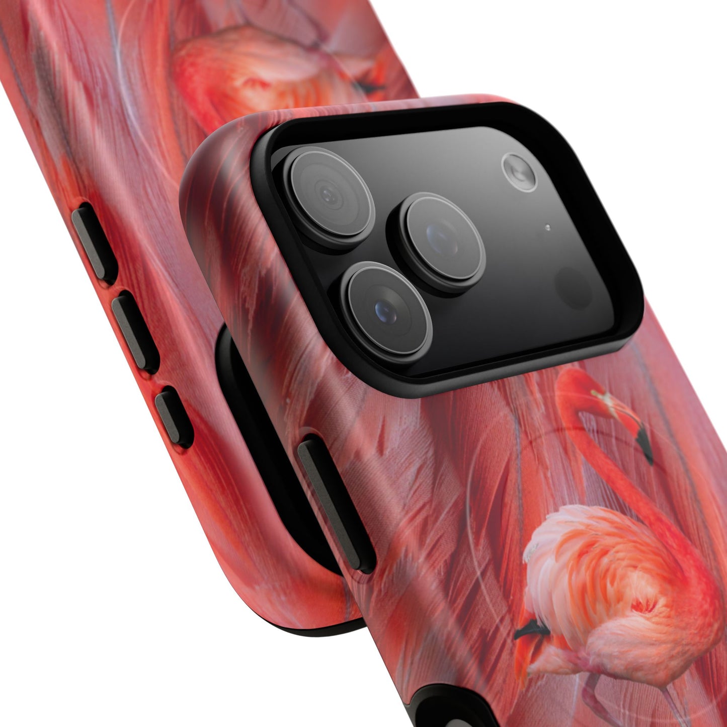 Protective Magnetic Phone Case – Scarlet Plume