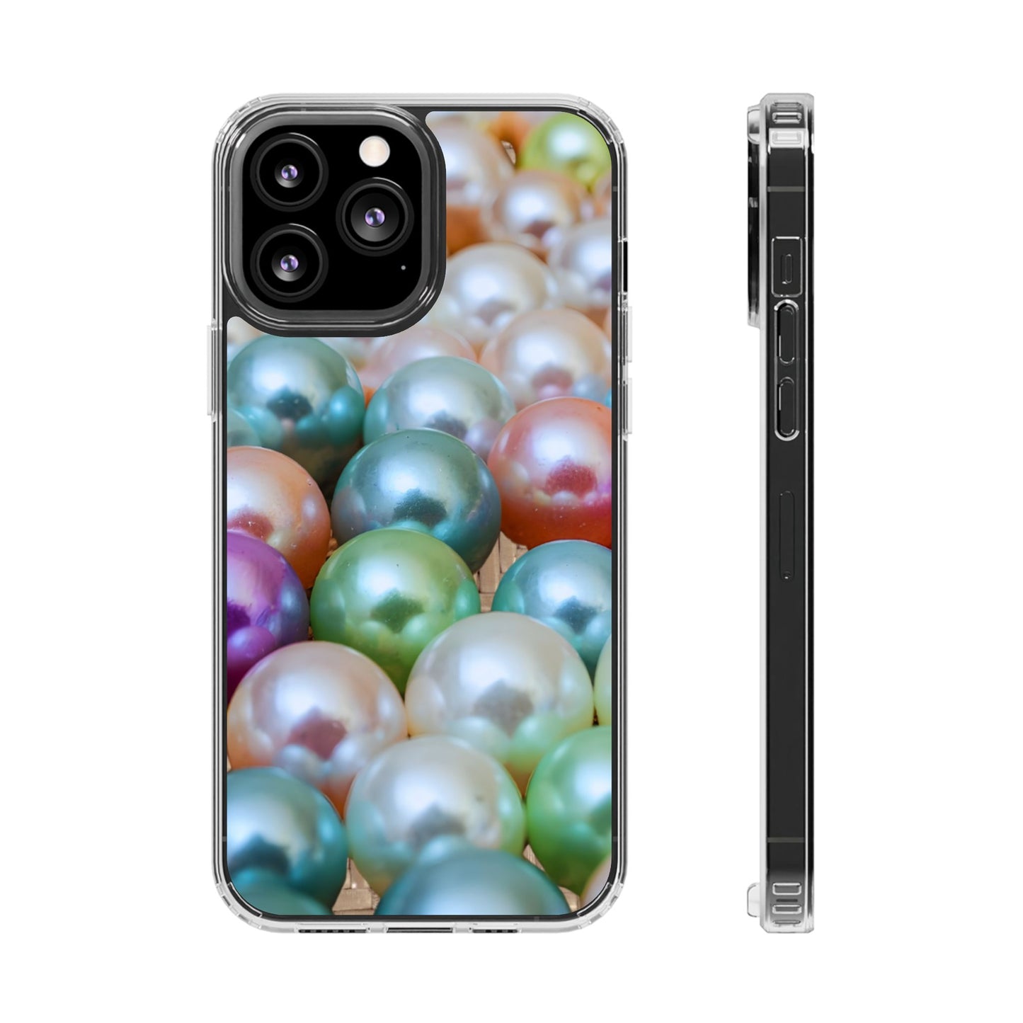 Clear Phone Case – Pearl Pop