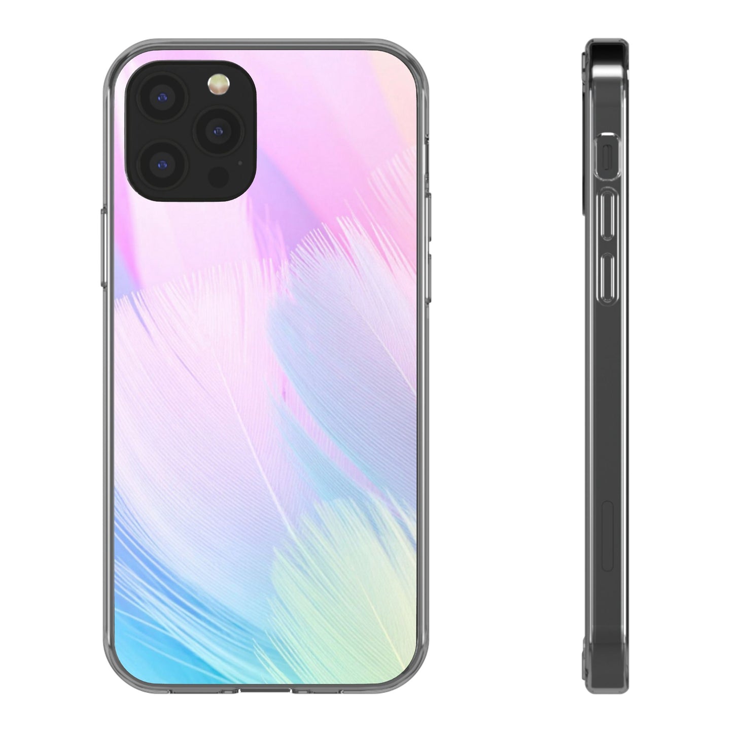 Clear Phone Case – Candy Wisps