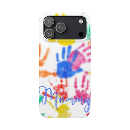 Slim Phone Case – Handprint Memories