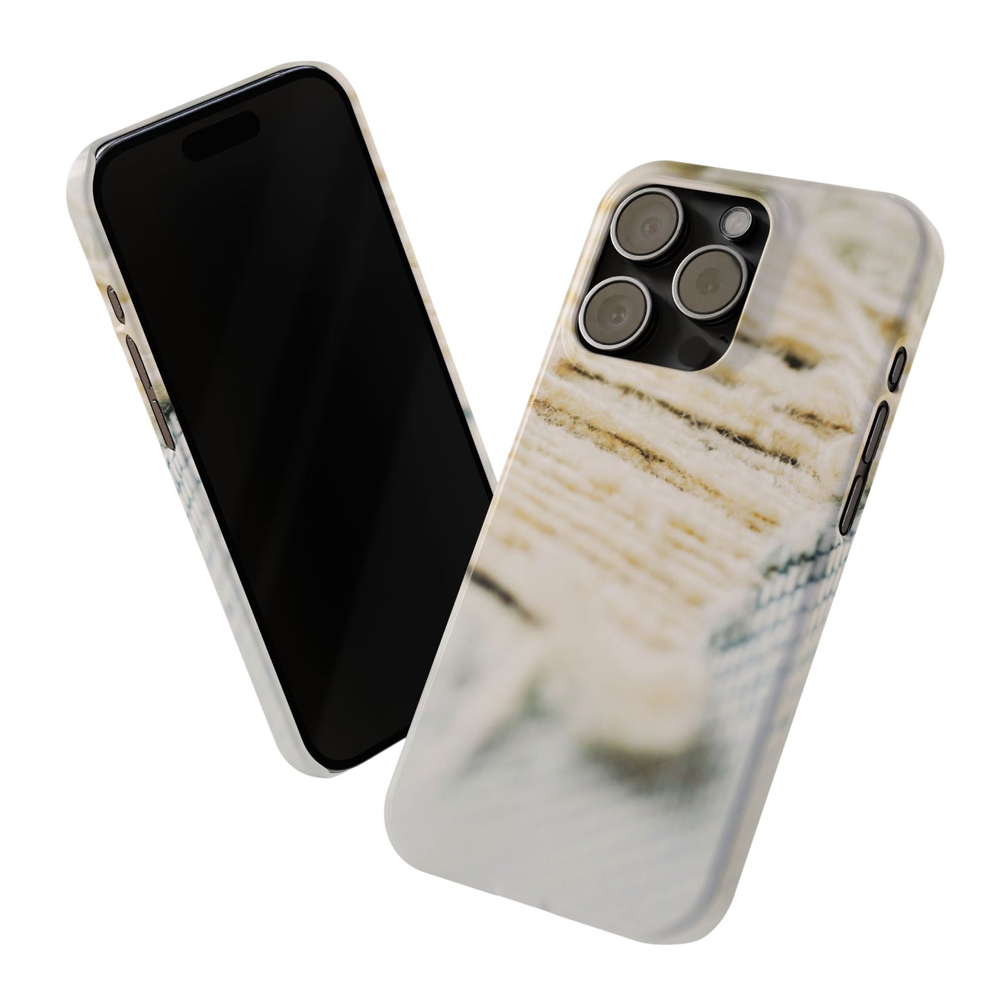 Slim Phone Case – Woven Warmth