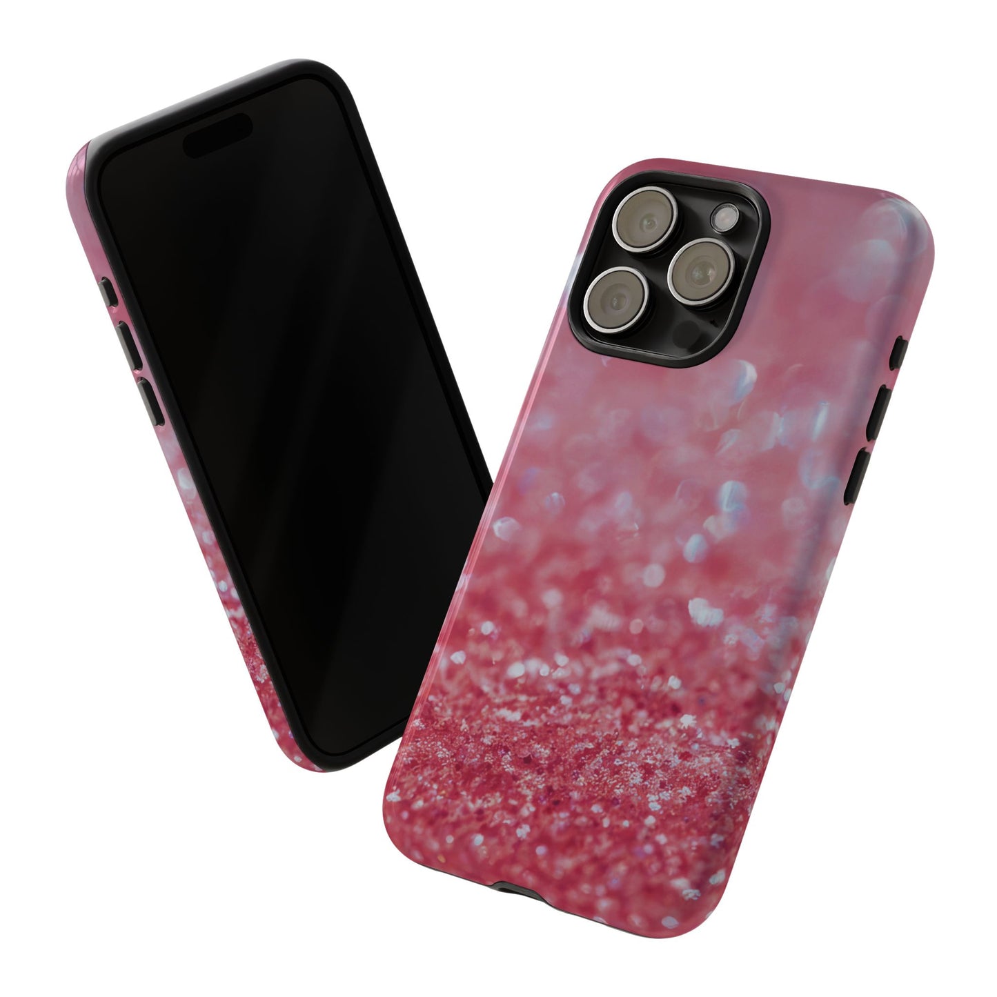 Protective Phone Case – Rosé Sparkle