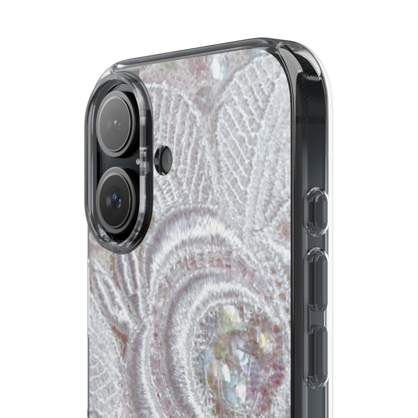 Clear Phone Case – Lace Veil