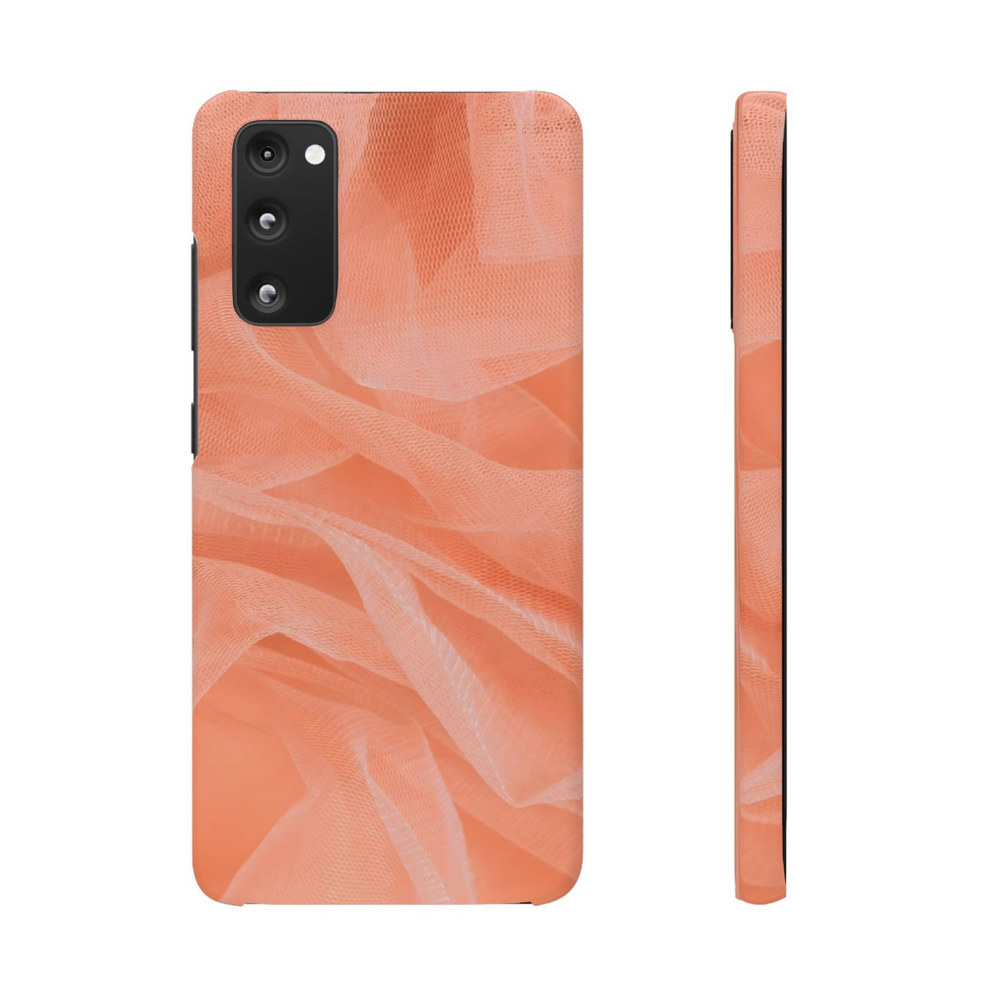 Snap Phone Case – Coral Veil